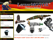 Tablet Screenshot of lerner-modellbau.com